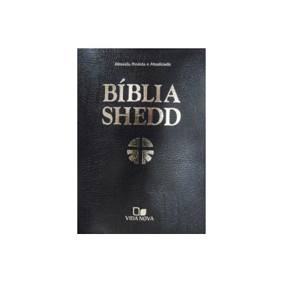 Biblia Shedd - covertex preto - - VIDA NOVA